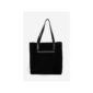 Geanta Holly velur negru 2