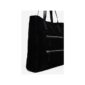 Geanta Holly velur negru 4