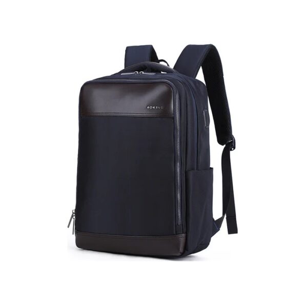 Geanta Rucsac Laptop Textil, Aoking, SN2120, bleumarin 2 Geanta Rucsac Laptop Textil, Aoking, SN2120, bleumarin 2