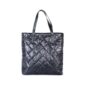 Geanta Shopping bag 2 matlasat negru 2