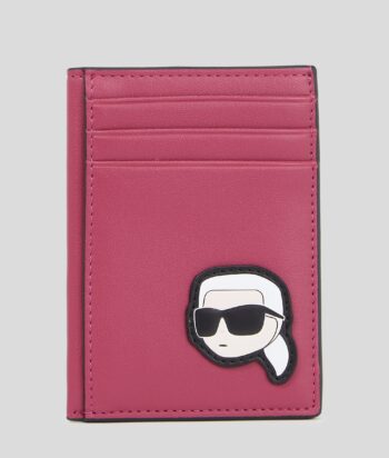 Portcard piele naturală Karl Lagerfeld K/IKONIK 2.0 SEASONAL NS CH Women 595