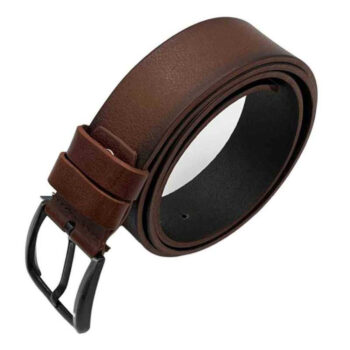Curea bărbați Alpin Polo 3,5 cm piele naturală maro