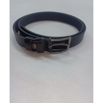 Curea damă Nanobelts 2 cm piele naturală negru