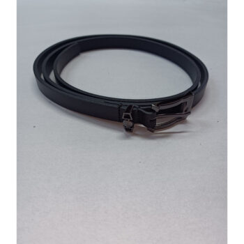 Curea damă Nanobelts 1,5 cm piele naturală negru