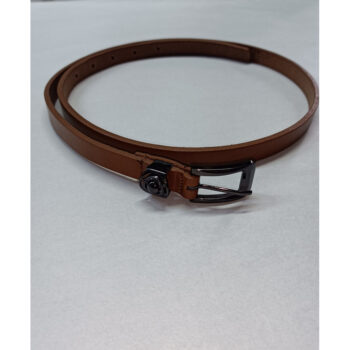 Curea damă Nanobelts 1,5 cm piele naturală coniac