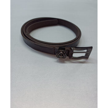 Curea damă Nanobelts 1,5 cm piele naturală maro închis