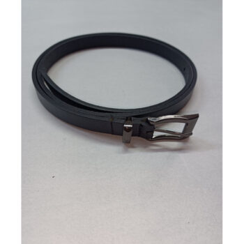 Curea damă Nanobelts 1,5 cm piele naturală negru